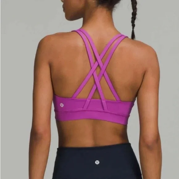 Lululemon Energy Bra *Medium Support, B–D Cups
Vivid Plum (First Release) - Picture 2 of 6